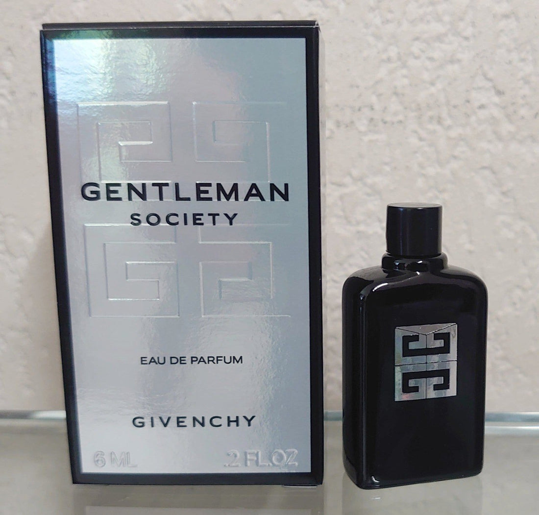 Givenchy Gentleman Society Eau de Parfum 6ml miniature for men, elegant and refined masculine fragrance in a compact bottle