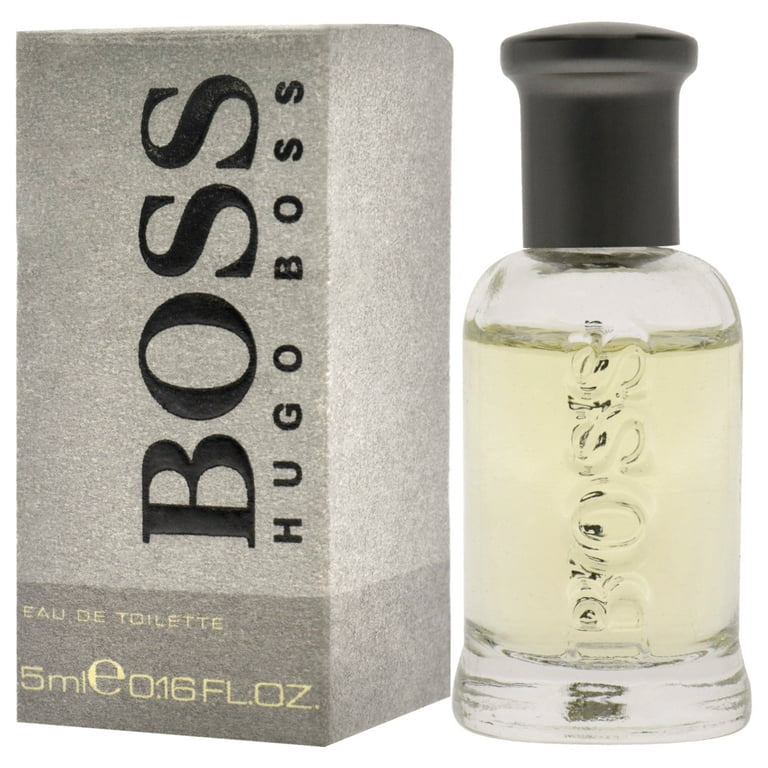 Hugo Boss Boss Bottled Eau de Toilette 5ml miniature for men, classic and elegant masculine fragrance in a compact bottle