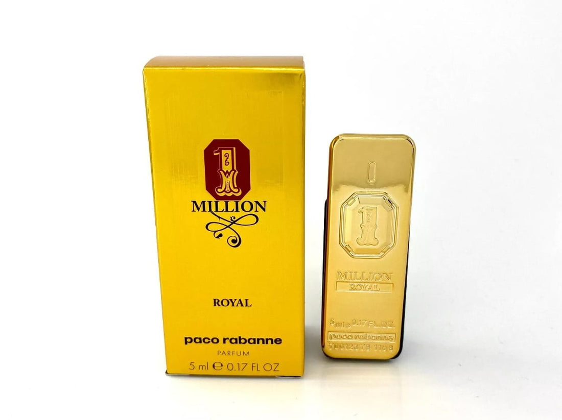 Paco Rabanne 1 Million Royal Parfum 5ml miniature for men, luxurious and bold masculine fragrance in a compact bottle