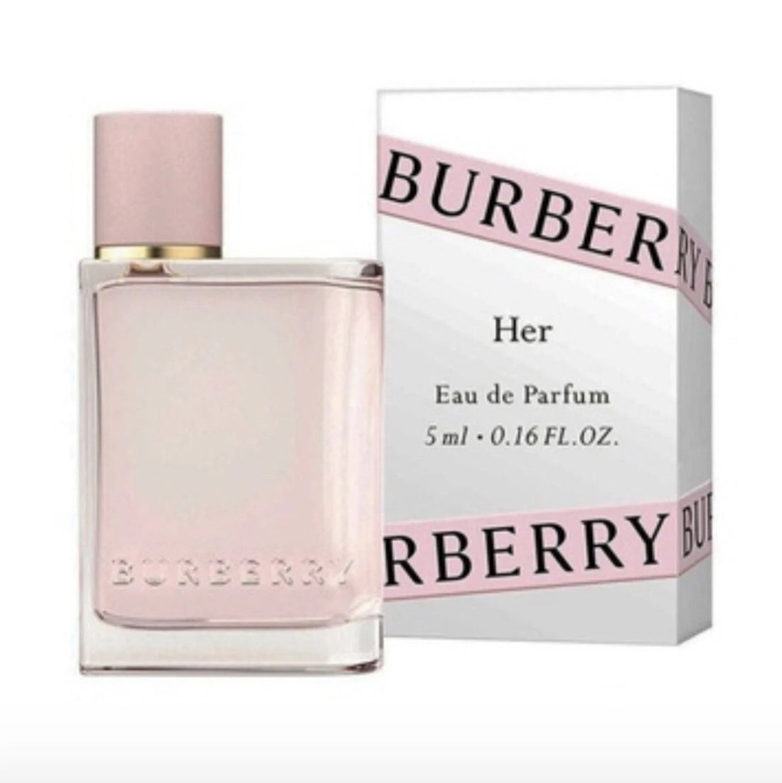 Burberry Her Eau de Toilette 5ml miniature for women, fresh and fruity feminine fragrance in a compact bottle