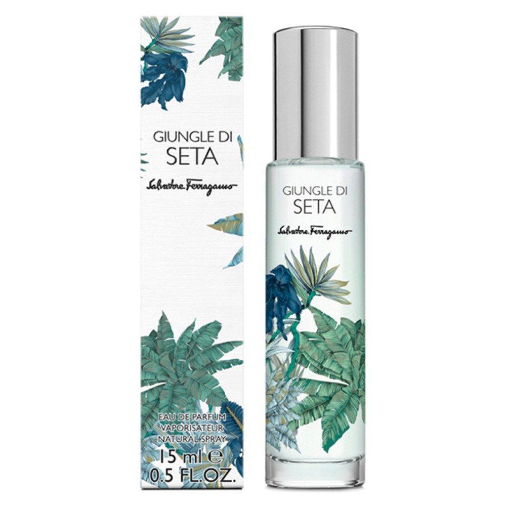 Salvatore Ferragamo Giungle di Seta Eau de Parfum 15ml miniature unisex fragrance, exotic and elegant scent in a compact bottle
