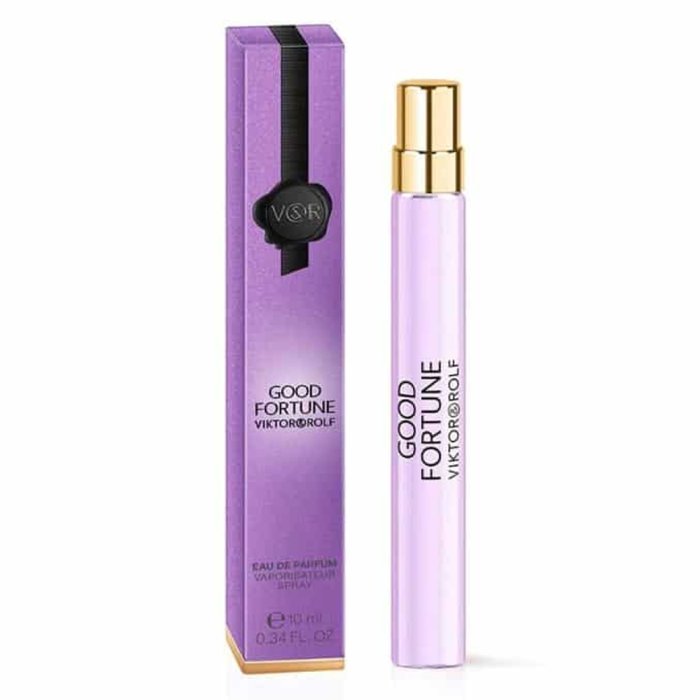 Viktor & Rolf Good Fortune Eau de Parfum 10ml miniature for women, luxurious and uplifting floral fragrance in a compact bottle