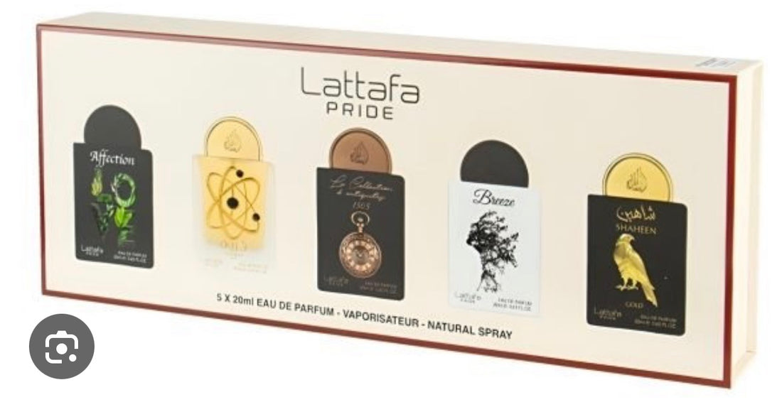 Lattafa Mini set Collection No 1 5 x 20 ML